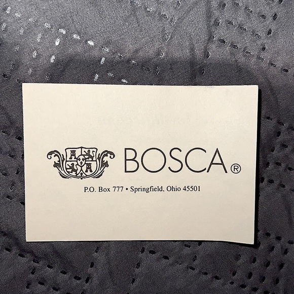 BRAND NEW BOSCA Trifold Wallet - Black - Picture 13 of 14